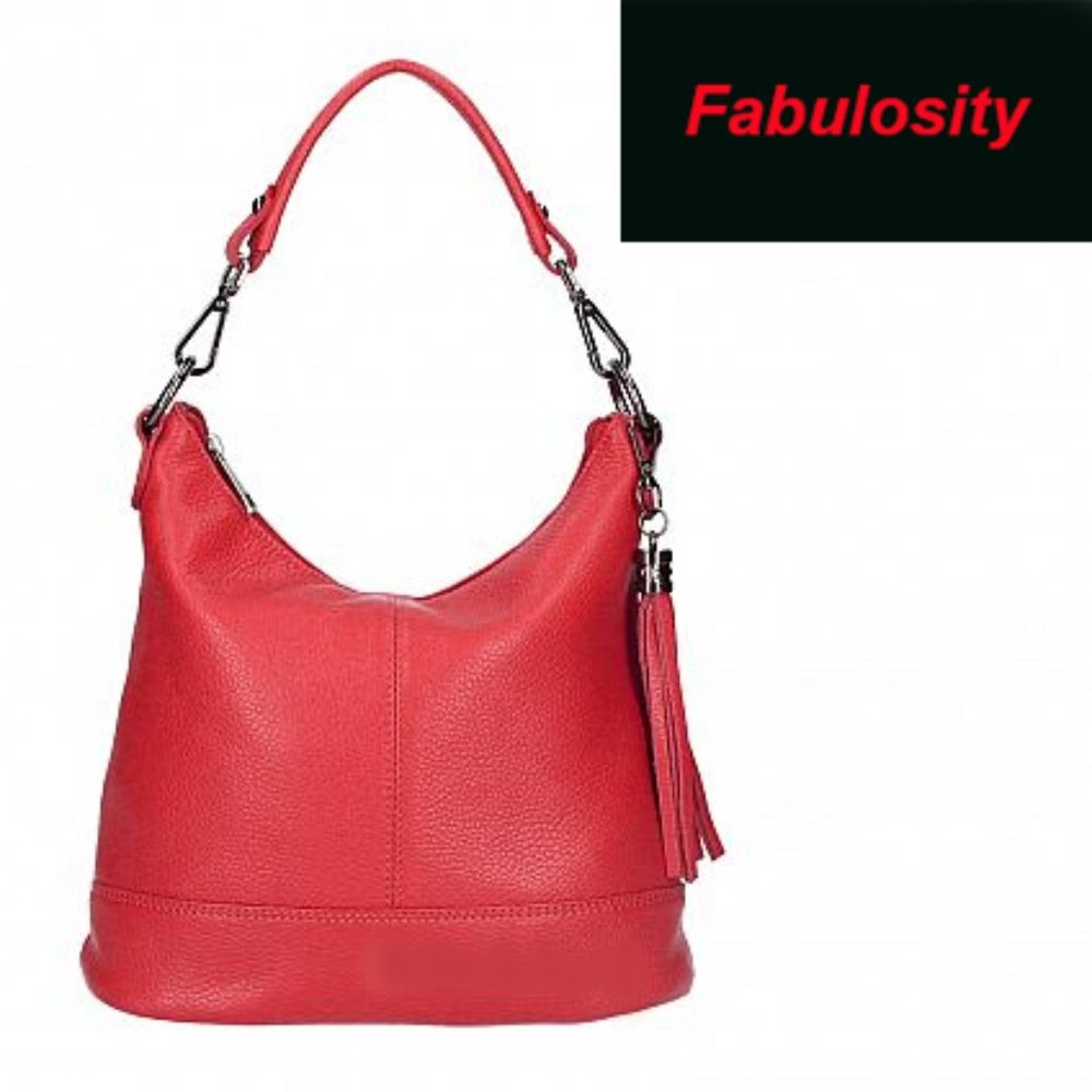 Cute Red Leather Bag